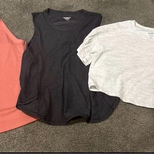 Athletic Tops and short bundle.